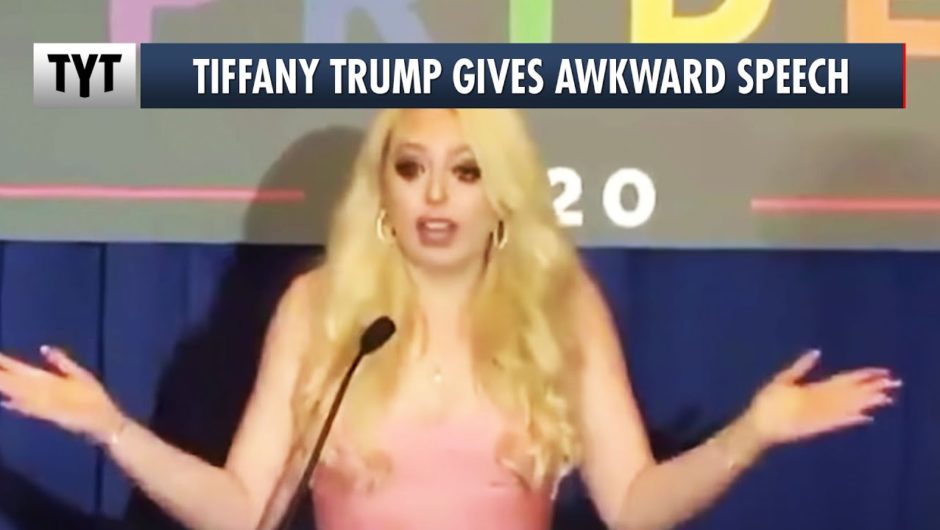 Tiffany Trump Gives Awkward LGBTQ Speech For Her Dad