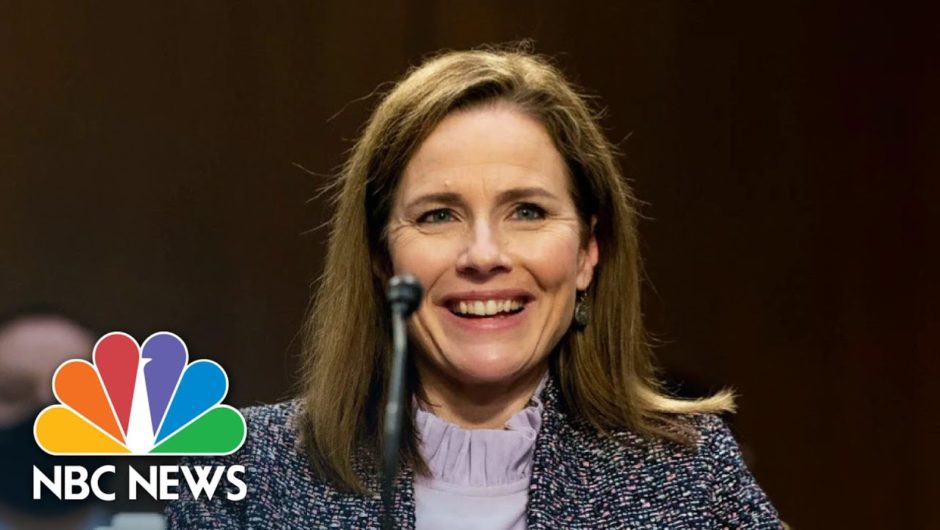 Senate Votes To Confirm Amy Coney Barrett To Supreme Court | NBC News NOW