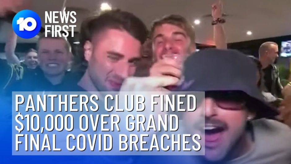 Panthers Club Fined Over COVID Breaches