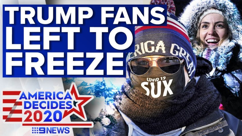 Trump supporters hospitalised after Nebraska rally | 9News Australia