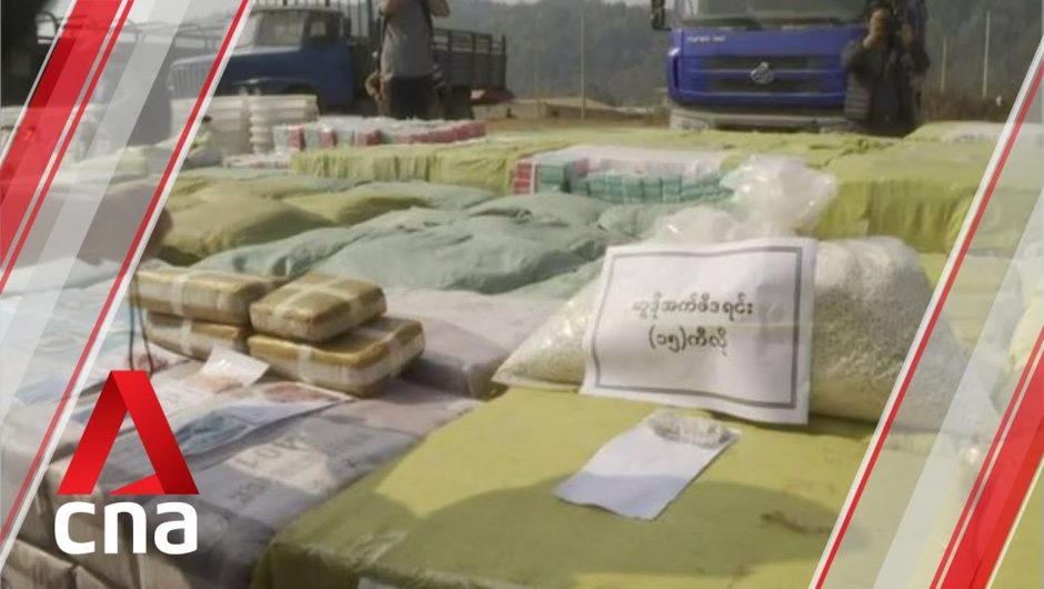 Myanmar authorities battling scourge of drug production, trafficking