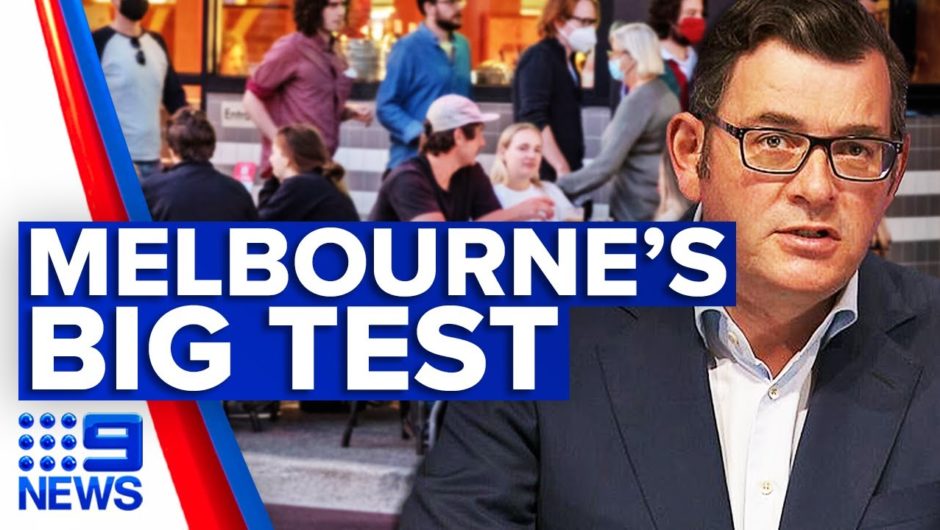 Coronavirus: Melbourne faces big test ahead of Cup weekend | 9 News Australia