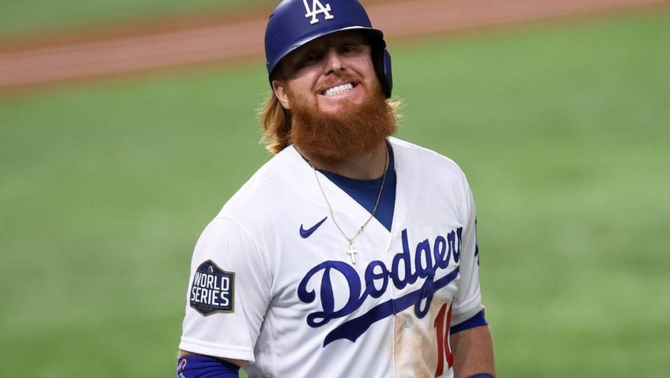 Dodgers star Justin Turner tests positive for Covid, pulled from World Series win
