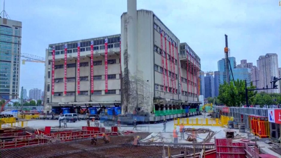 Watch this building 'walk' to a new location – CNN Video