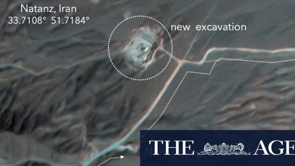 Satellite photos show construction at Iran nuclear site