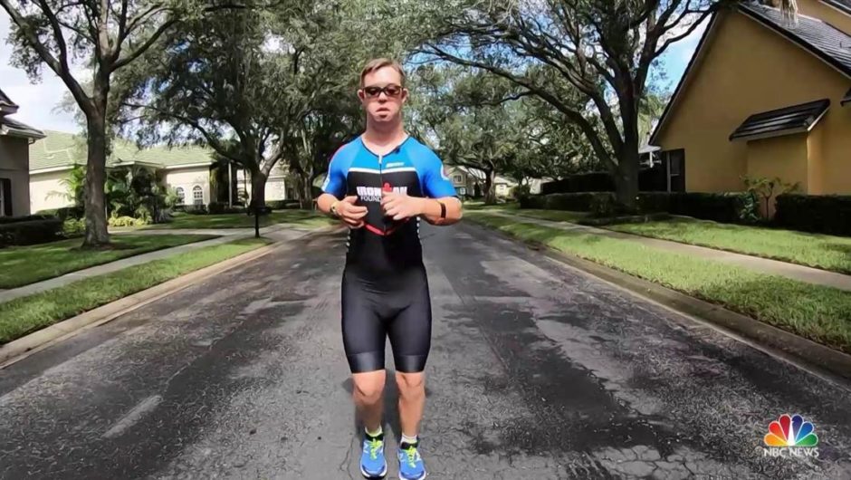 21-year-old is first athlete with Down syndrome to attempt Ironman Triathlon