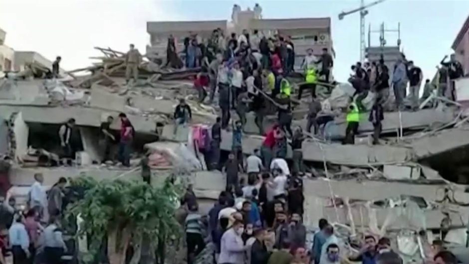 Deadly earthquake hits coastal Turkey and Greece