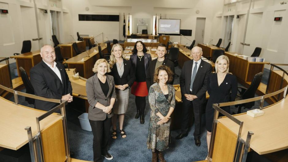 Smiles and nerves as newest parliamentarians head to the “MLA school” | The Canberra Times