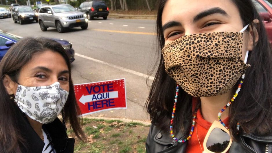 Students Vote and Work the Polls, Despite the Pandemic