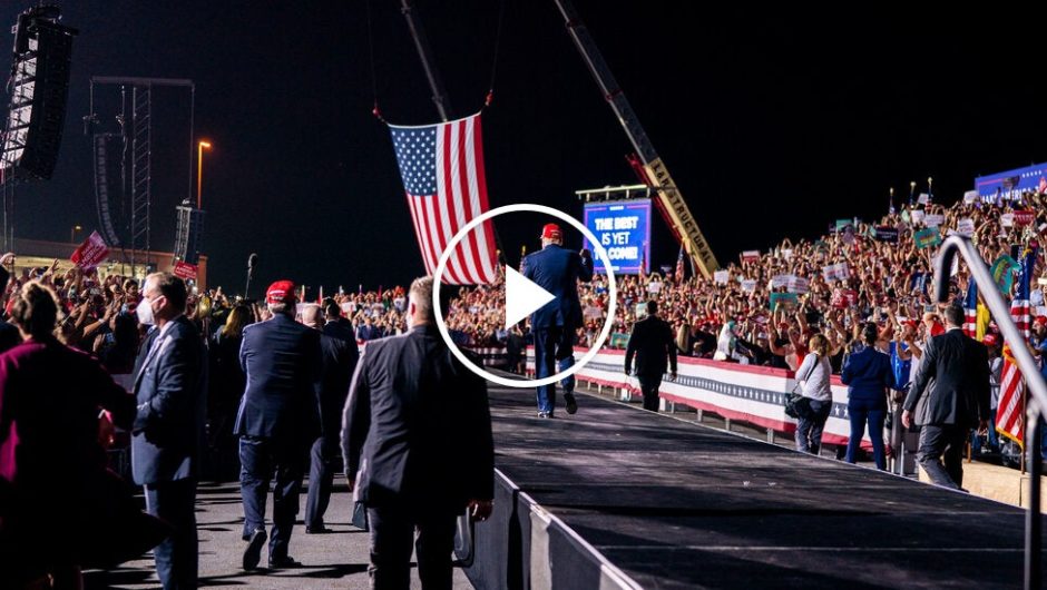 Supporters Chant ‘Fire Fauci’ at Florida Trump Rally