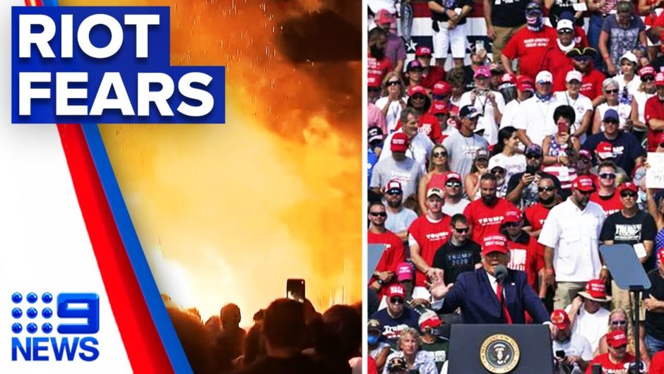 US businesses fear mass protests and riots | 9 News Australia