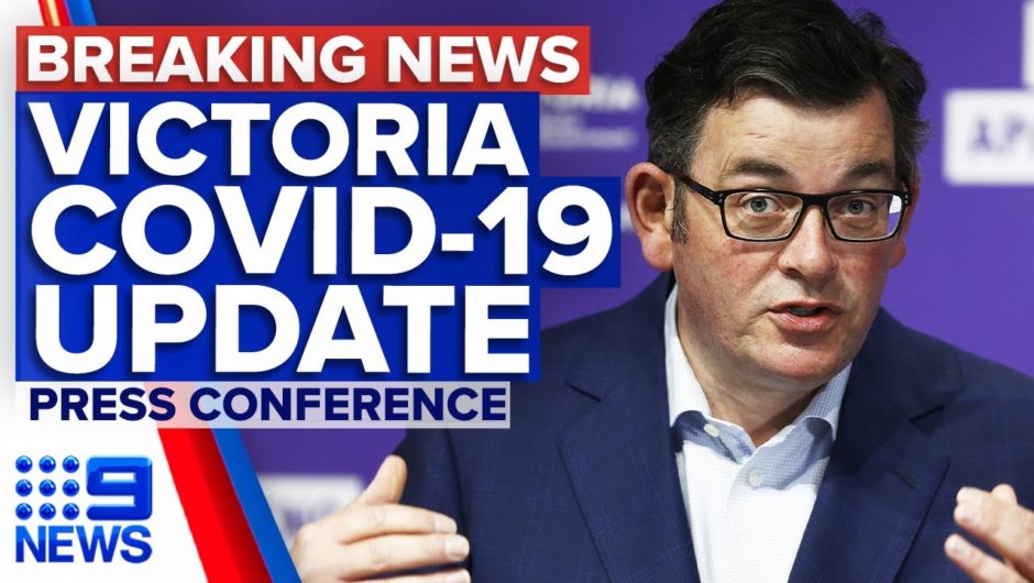 Coronavirus: Victorian Premier urges testing as state records five new cases | 9 News Australia