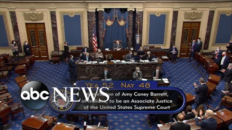Senate approves Amy Coney Barrett's nomination to Supreme Court