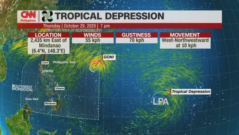 PAGASA: 'Rolly' now in PH, may develop into typhoon
