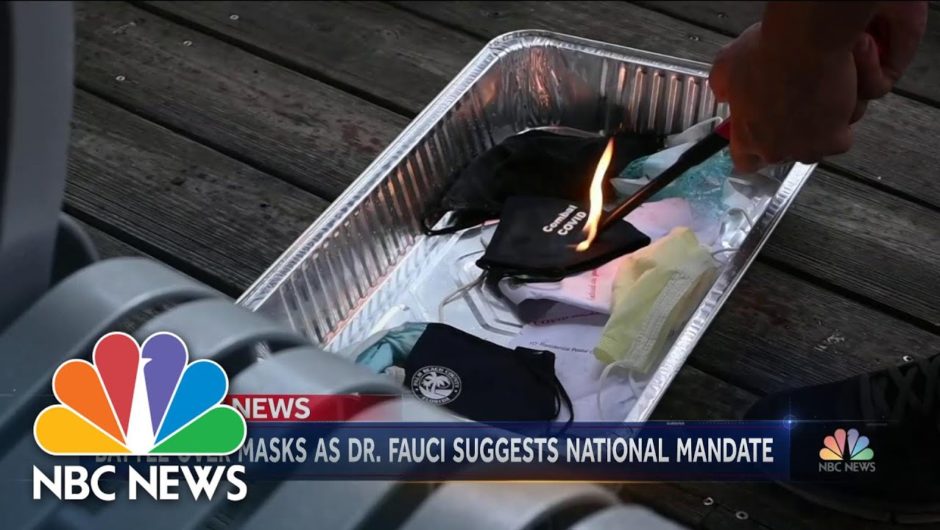 Mask Debate in U.S. Rages On | NBC Nightly News