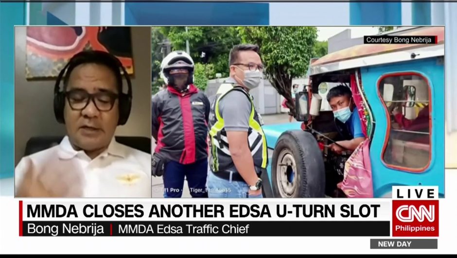 MMDA closes another EDSA U-turn slot