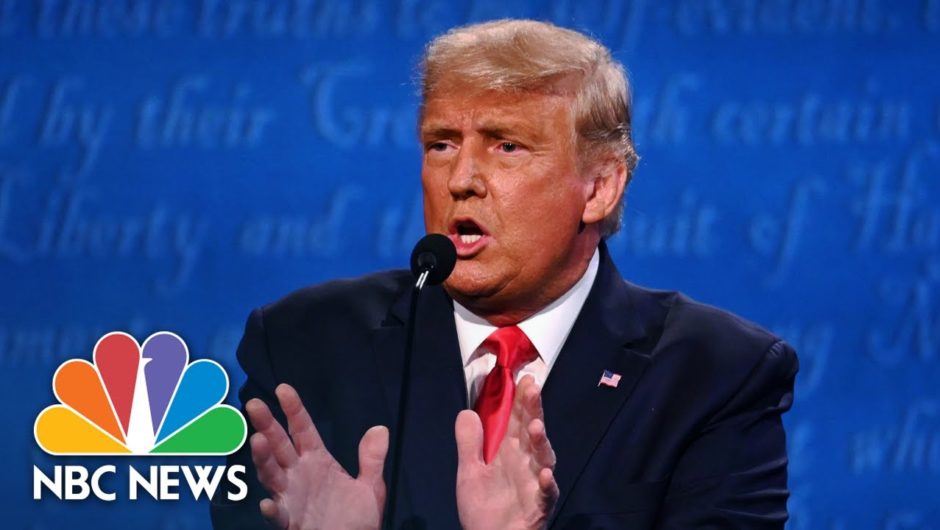 Trump: If Biden Is Elected, 'The Stock Market Will Crash' | NBC News