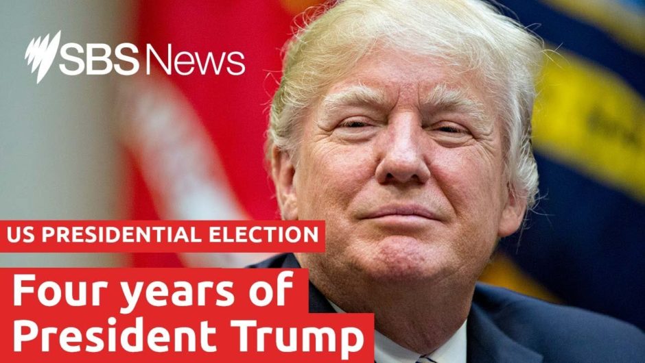US Election 2020: The most memorable moments of Donald Trump's presidency | SBS News
