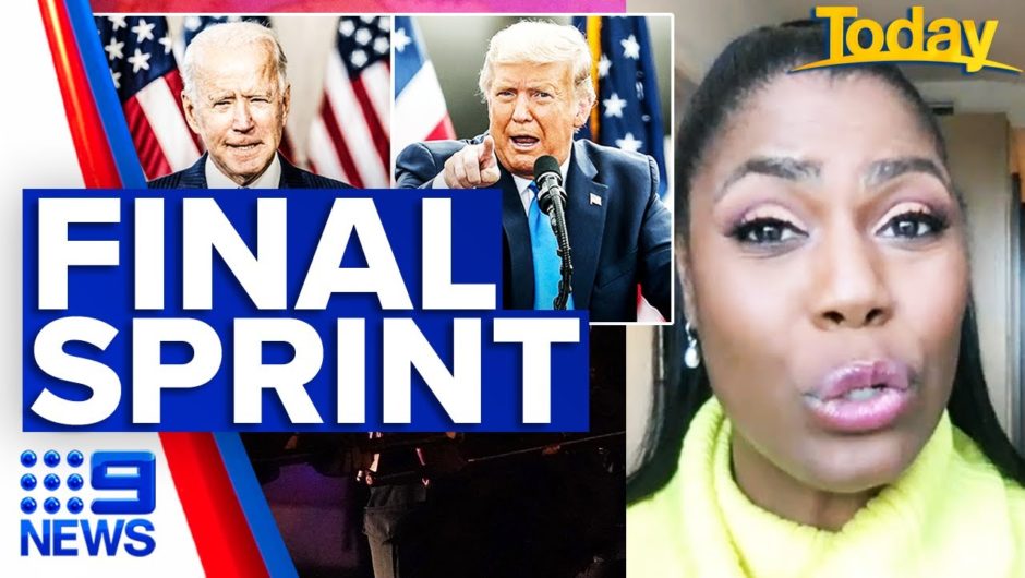 Former Trump insider predicts Biden landslide, post-election violence | 9 News Australia