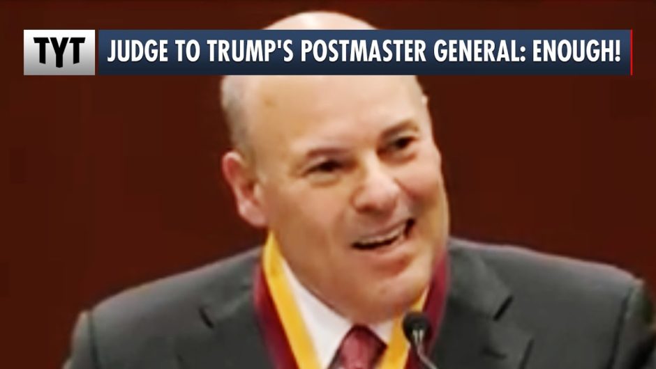 Judge ORDERS Trump's Postmaster General To STOP Destroying the Post Office