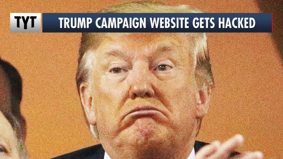 Trump Campaign Website Gets Hacked
