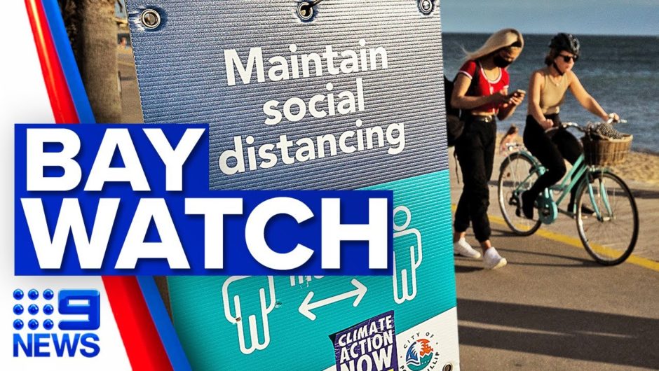 Coronavirus: Parking inspectors to monitor social distancing at beaches | 9 News Australia