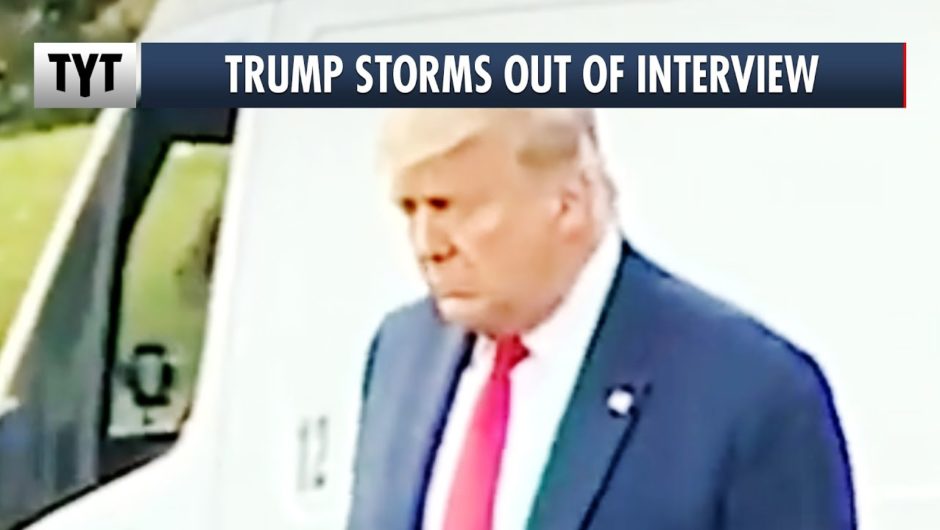 Trump STORMS OUT of 60 Minutes Interview