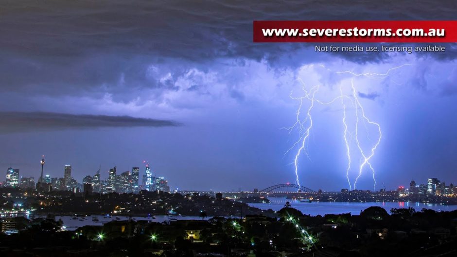 Sydney Lightning Storm – 24 October, 2020
