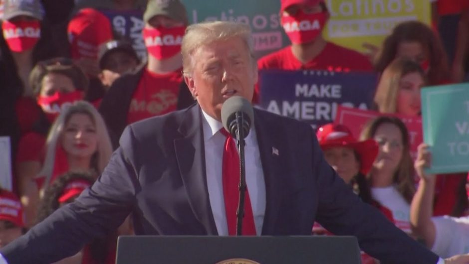 Voting for Biden means 'no Thanksgiving, no Christmas,' Trump tells supporters