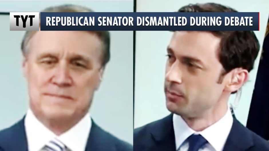 Republican Senator Runs From Final Debate After Getting Destroyed by Jon Ossoff