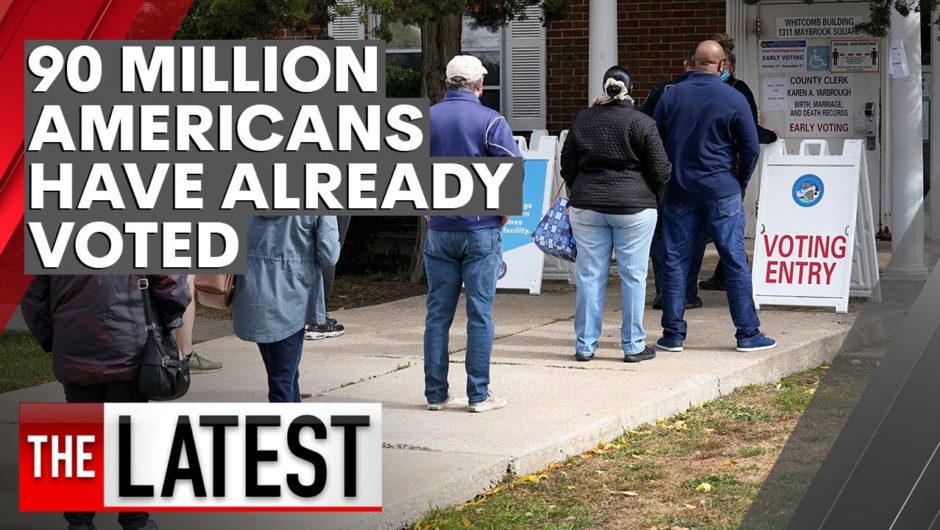 America Decides 2020: 90 million Americans have already cast their vote for President | 7NEWS