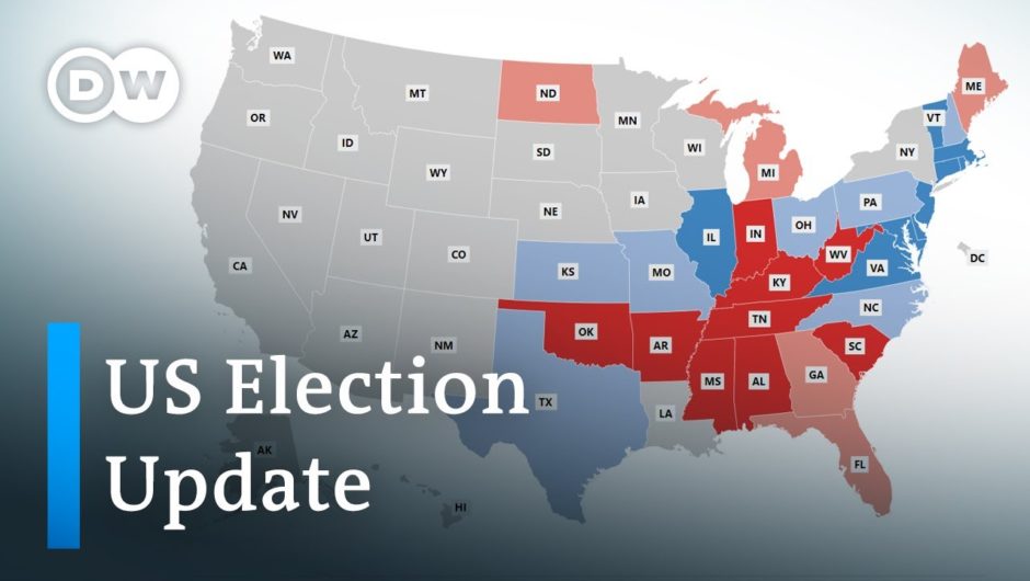 US Election: Trump ahead in Florida, indicating a close race | DW News
