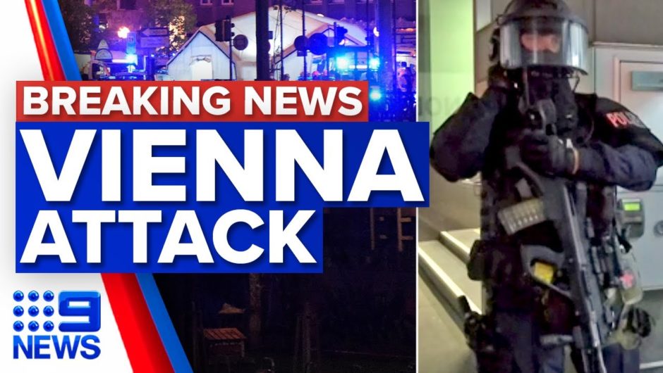 Terror attack in Austrian capital, multiple suspects involved | 9 News Australia
