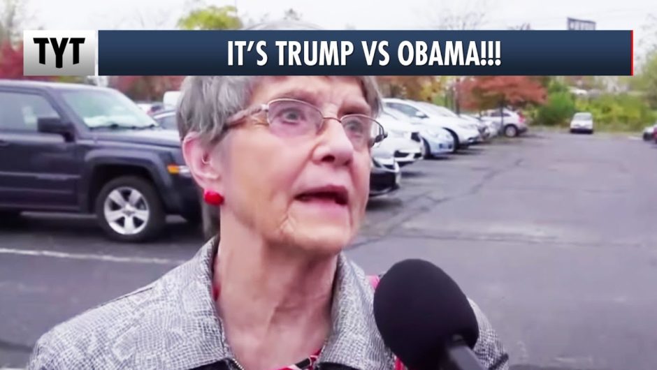 Right-Winger Thinks Trump Is Running Against….Obama