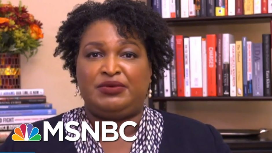 Stacey Abrams: Don’t Panic And Don’t Leave The Polling Lines | All In | MSNBC