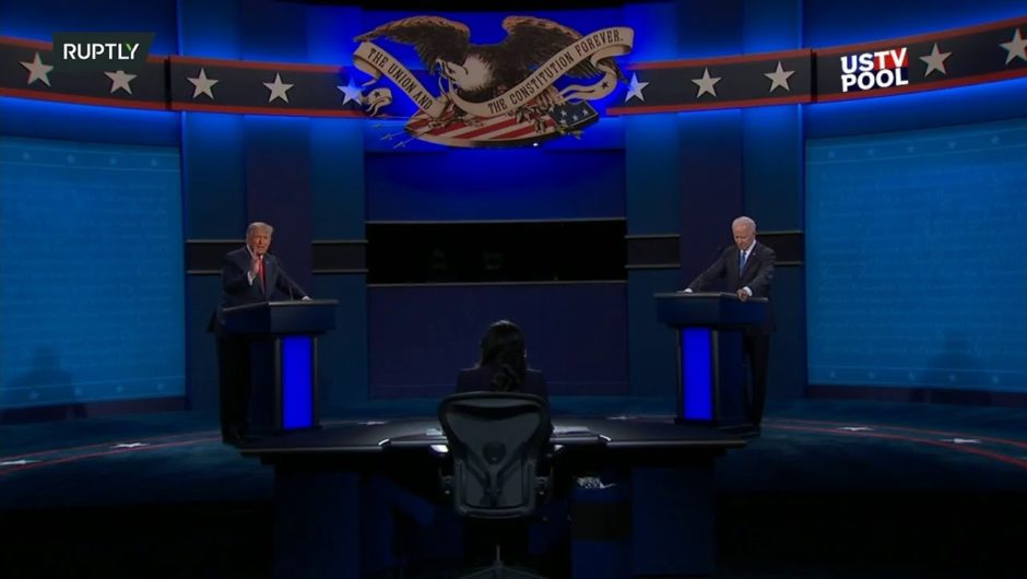 LIVE: Trump and Biden take part in final presidential debate