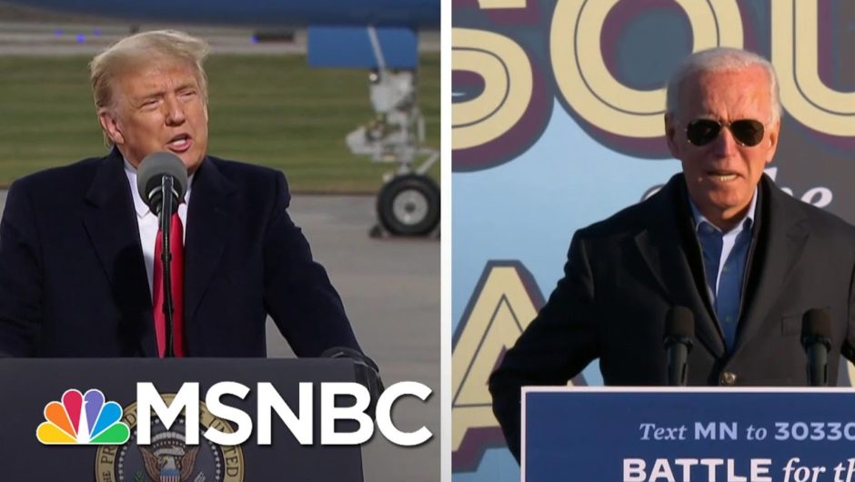 Trump, Biden On The Attack In Midwest As Virus Outbreaks Soar | The 11th Hour | MSNBC