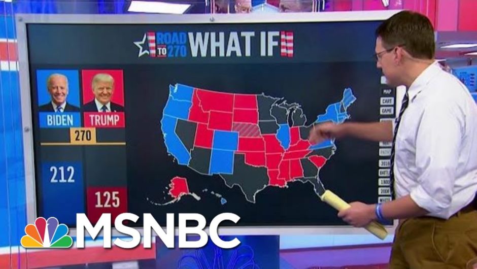 Steve Kornacki Maps Out Possible Election Day Scenarios | Morning Joe | MSNBC