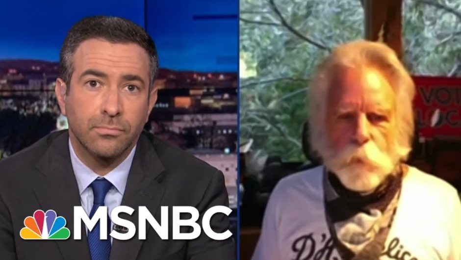 As Trump Trails Biden In The Polls, Bob Weir Rallies First-Time Voters | The Beat With Ari Melber