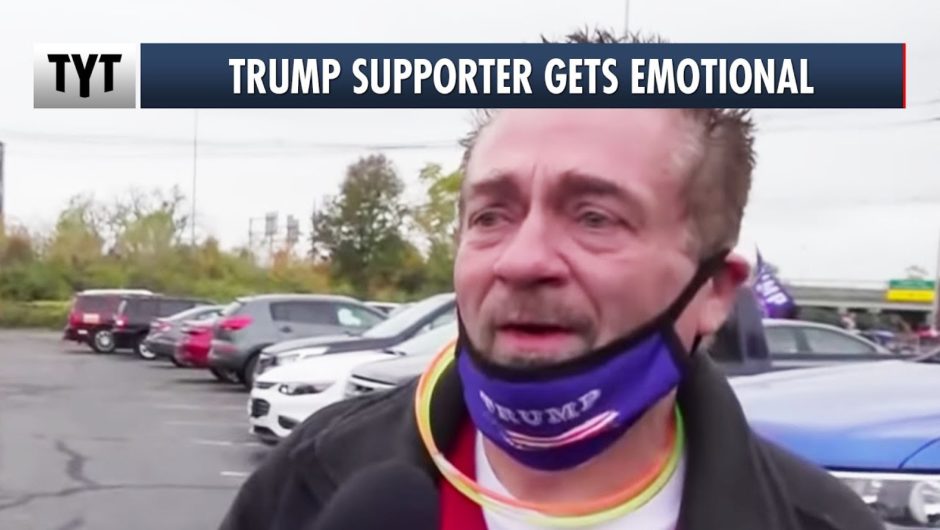 Trump Supporter Brought To Tears By President's 'Greatness'