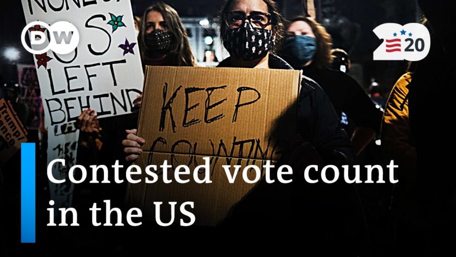 US presidential election result still uncertain with Biden in the lead | DW News