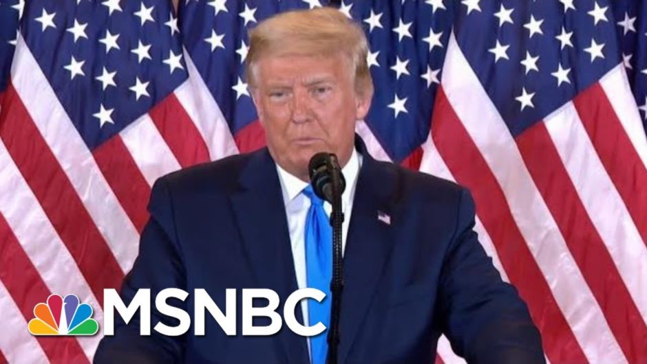 'False,' 'Losing': Anchor Shreds Trump's Claims On 2020 Election Night | The Beat With Ari Melber