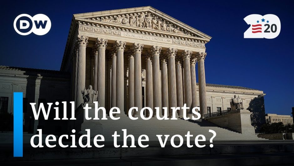 What are Trump's chances for success in the courts? | US election 2020