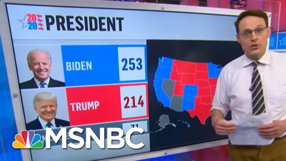 Kornacki Shows Biden's Paths To 270 And Trump's Uphill Fight | The 11th Hour | MSNBC