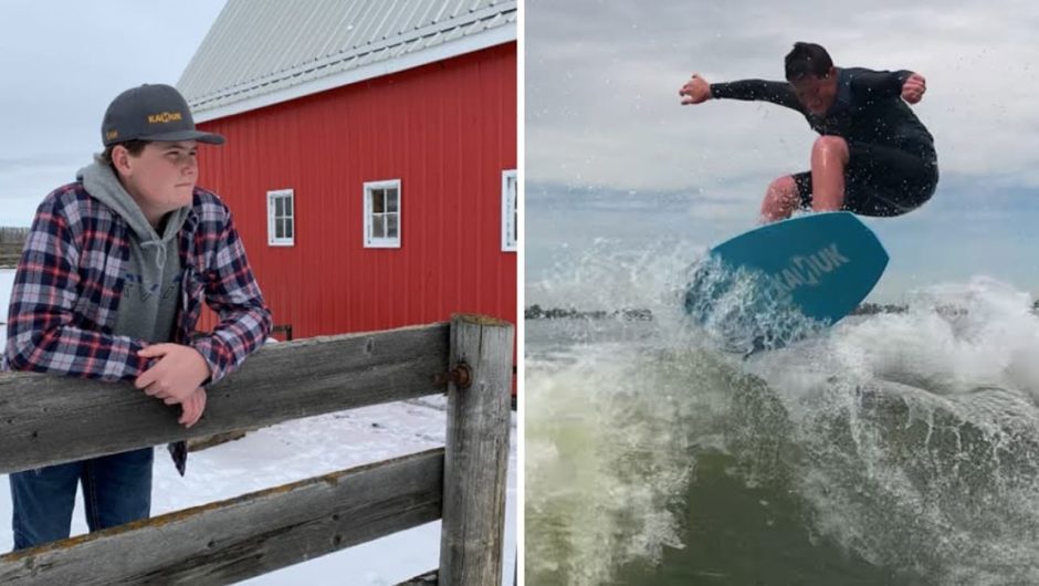 Meet a world champion surfer from landlocked Alberta