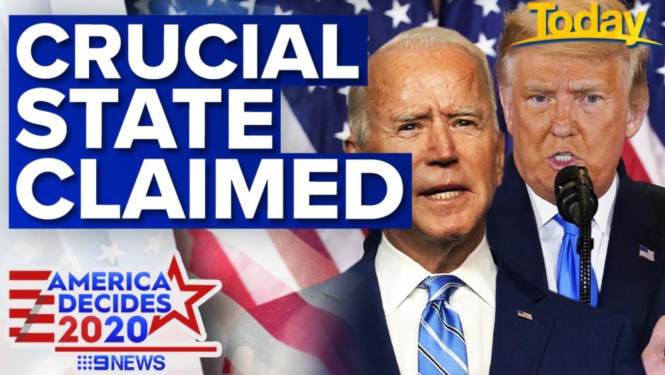 Crucial state called as clear path to victory emerges: US Election | 9 News Australia