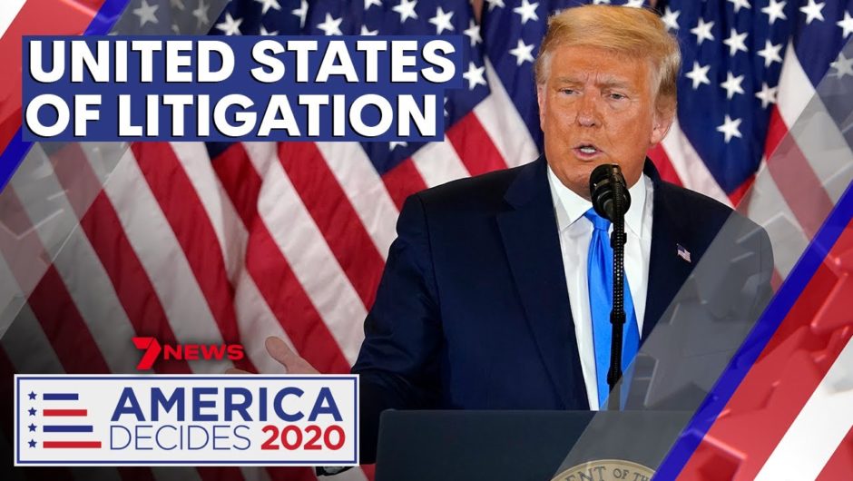 America Decides 2020: Trump may contest election results in multiple states | 7NEWS