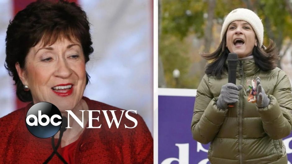 Senate race heats up between Susan Collins, Sara Gideon