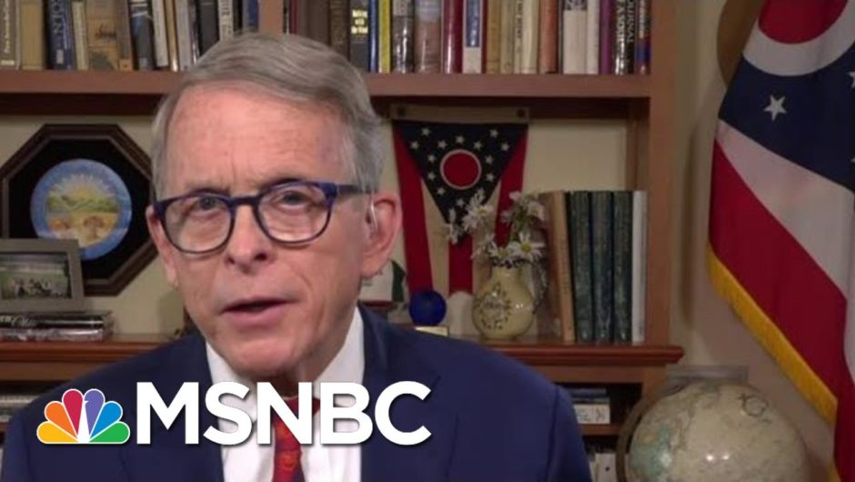 Ohio Gov. DeWine: 'I Think We're Looking At A Very Close Race' | MTP Daily | MSNBC