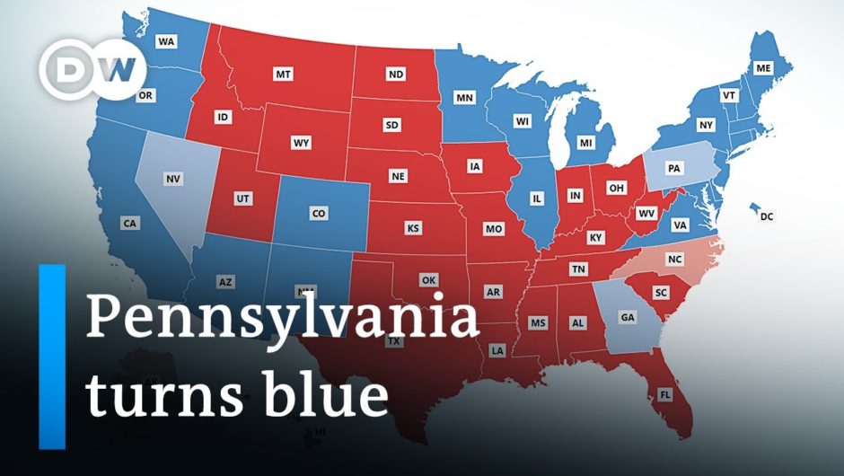 US Election: Biden takes lead in Pennsylvania and Georgia, is expected to win | DW News